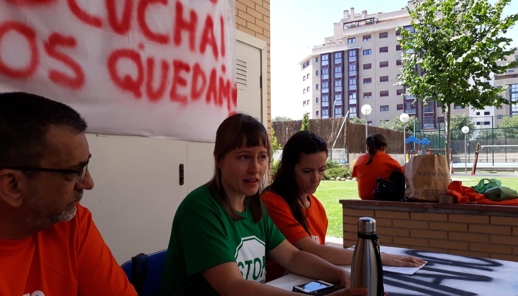 Sindicato de inquilinos y PAH Vallecas.